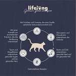 [Amazon/Sparabo]Lifelong - Katzenfutter für ausgewachsene sterilisierte Katzen, Trockenfutter mit frischem Huhn, Getreidefrei, 1x3 kg