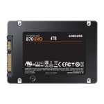 (Mindstar) 4 TB Samsung SSD 870 EVO 2.5" (6.4cm) Festplatte SATA 6Gb/s 3D-NAND TLC (MZ-77E4T0B/EU)