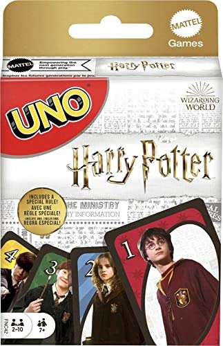 Mattel Games - UNO Harry Potter Kartenspiel ab 7 Jahre für 6,99€ (Prime) FNC42