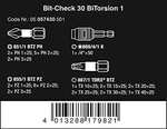 Wera Bitsortiment für hohe Beanspruchung - Bit-Check 30 BiTorsion 1, 30-teilig für 28€ (Prime)