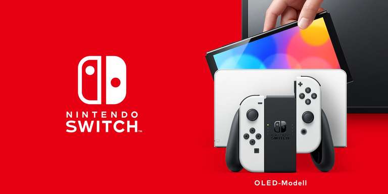 Nintendo Switch oled weiß // auch ohne Energievertrag