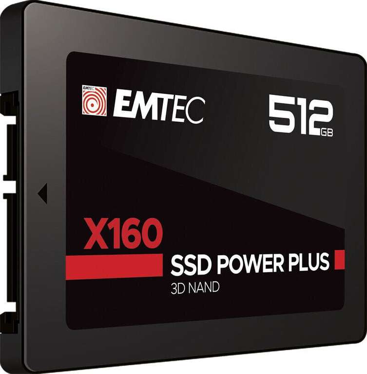Emtec X160 SSD Power Plus 512GB, SATA SSD, bulk