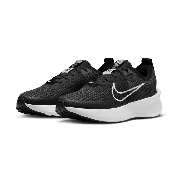 Nike Running – Interact – Laufschuhe in Schwarz und Weiß (Gr. 40 - 47,5)