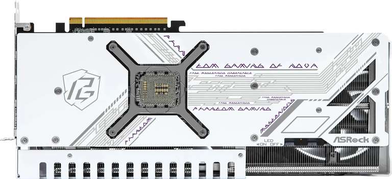 ASRock Radeon RX 7900 XT Phantom Gaming White OC Grafikkarte (20GB GDDR6, 3 Lüfter, Triple Slot, HDMI 2.1, 3x DP 2.1, Backplate, RGB)