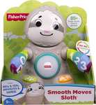 [Prime]Fisher-Price GHR18 Linkimals Faultierspielzeug mit Musik und Lichtern, elektronisches pädagogisches Baby Spielzeug ab 9 Monaten