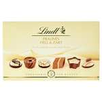 [PRIME/Sparabo] Lindt Schokolade - Pralinen Hell & Zart | 200 g | Pralinés-Schachtel mit 21 heller Pralinen in 7 köstlichen Sorten