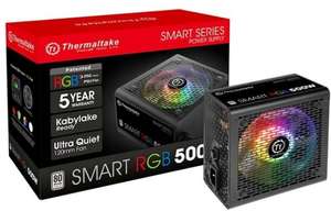 Thermaltake Smart RGB 500W ATX 2.3 Netzteil (120mm-Lüfter, 5J Garantie)