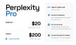 Perplexity AI Pro inkl. integr. ChatGPT 4-Sprachmodell mit 50$ Rabatt auf Jahresabo