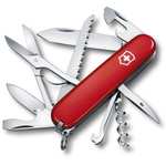222° - Victorinox Schweizer Taschenmesser Huntsman, Multitool mit 15 Funktionen (Prime)