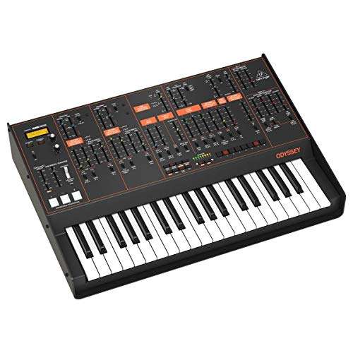 Behringer Odyssey, duophoner Analog-Synthesizer, mit 37 Fullsize Tasten für 395,25€ | Moog Sound Studio 2 für 976,25€ [Bax-Amazon]
