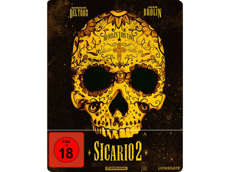 Sicario 2 - Steelbook Edition (Blu-ray) für 7,99€ (Saturn Abholung)