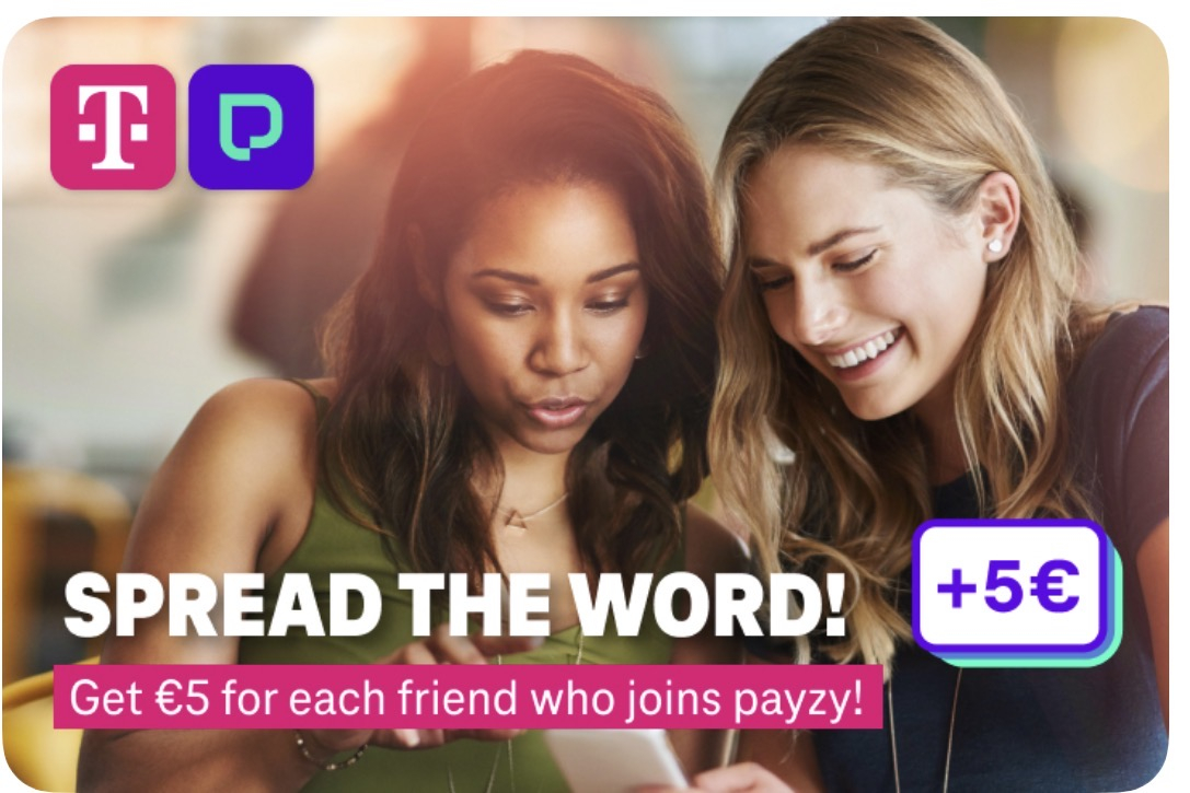 [payzy] Kostenlose VISA mit 1% Cashback - 5€ für Werber
