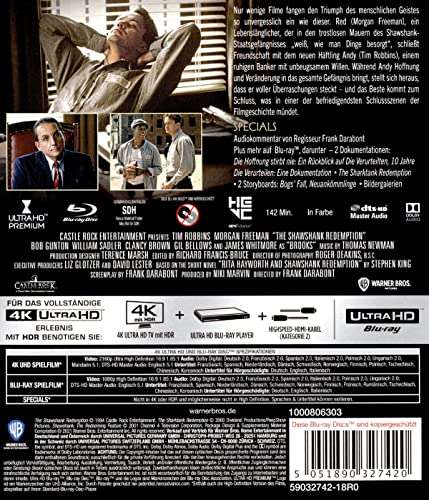 Die Verurteilten (4K UHD + Blu-ray) (Prime)