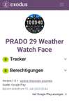 (Google Play Store) PRADO 29 Weather Watch Face (WearOS Watchface, digital)
