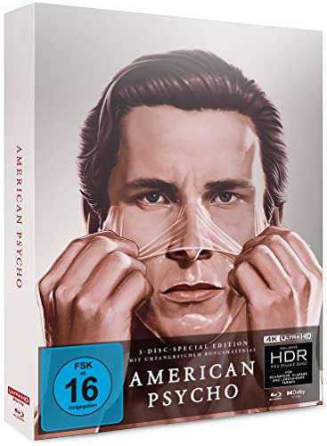 American Psycho (Special Edition, 4K-UHD+Blu-ray+Bonus-DVD) (exkl. Amazon) bei Amazon.fr