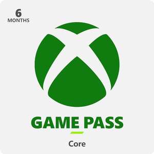 6 Monate XBOX Game Pass Core [Amazon.in] Indien - Über Core-Trick in Game Pass Ultimate umwandelbar