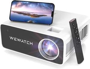 Wewatch V51P Projektor (1920x1080, 400lm, 2x HDMI 1.4, VGA, 2x USB 2.0, WLAN, Bluetooth, Android)