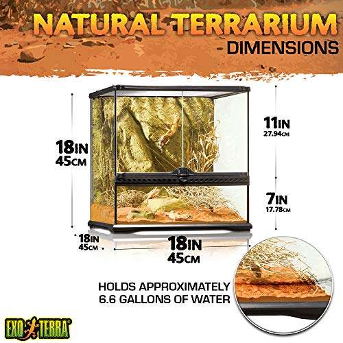 Exo Terra Terrarium/Paludarium 45x45x45cm