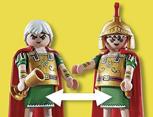 [Prime oder Otto Up+] PLAYMOBIL Asterix 71015 Anführerzelt mit Generälen, Spielzeug für Kinder ab 5 Jahren