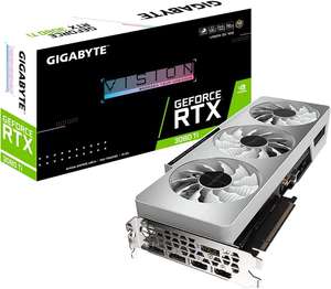 GIGABYTE GeForce RTX 3080 Ti Vision OC 12G (GDDR6X, 2x HDMI, 3x DP) (Effektiv 1067,99€) [Mindfactory]