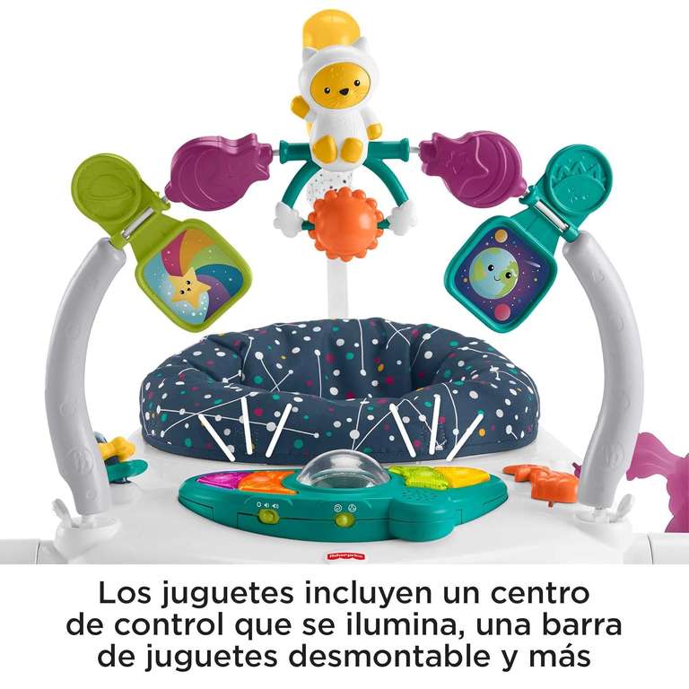 [Galaxus] Fisher-Price Mattel HPH46 - Astro Kitty SpaceSaver Jumperoo / Lauflernhilfe mit Lichtern, Musik und interaktiven Spielzeugen