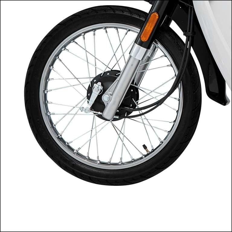 SANTA TINA Turin 45 km/h E-Roller (Laufradgröße: 17,0 Zoll, Unisex-Rad, 1200 Wh, schwarz/weiß)