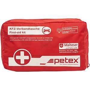 PETEX KFZ-Verbandtasche, Inhalt nach DIN 13164 - für 5,99€ (Amazon Prime)