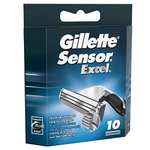 Gillette SensorExcel Ersatzklingen 10 Stk. (PRIME personalisiert)