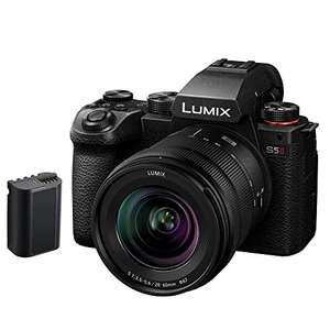 Panasonic LUMIX DC-S5 II Spiegellose Vollformat Kamera mit 20–60 mm F3,5–5,6 Objektiv