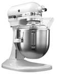 KitchenAid 5KPM5 EWH Küchenmaschine Heavy Duty 4,8L, 315 W, Farbe Weiß für 296,31€ [Metro Online]