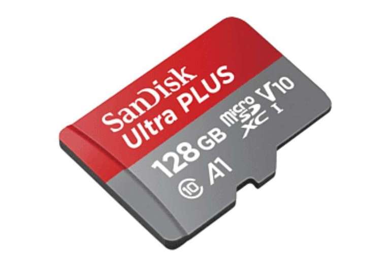 [eBay] 128 GB SANDISK Ultra PLUS microSDXC‐UHS‐I‐Karte, Micro-SDXC Speicherkarte, 150 MB/s, 128GB, Versandkostenfrei