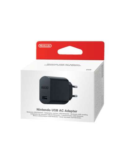 Nintendo USB-Netzteil für 3,99€ o. Nintendo Switch Joy-Con AA-Batteriezubehör 2er-Set für 5,94€ [eBay MediaMarkt]