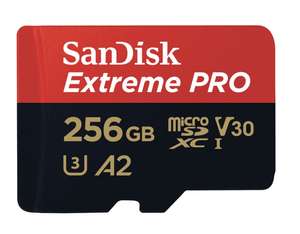 SanDisk Extreme Pro microSDXC 256GB, 200 MB/s, U3 / A2