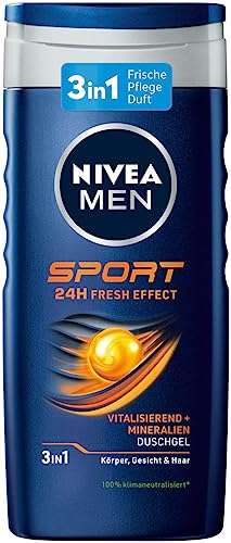 NIVEA MEN 3in1 Sport oder Protect & Care Duschgel (1x 250 ml) (Prime, Spar-Abo)