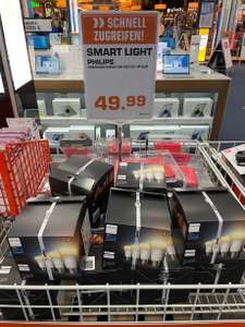 [Lokal Mall of Berlin] Philips Hue White Ambiance E27 9W/800lm Viererpack (5. Generation)