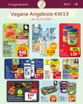 Vegane Angebote im Supermarkt & vegan Sammeldeal (KW13 25.03. - 31.03.)