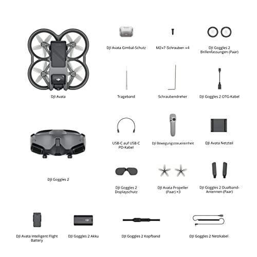 Gebraucht - Sehr gut WHD | DJI Avata Pro-View Combo (DJI Goggles 2) FPV-Drohne Quadrokopter 4K