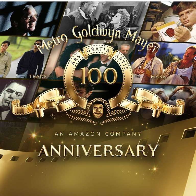 MGM Filme z.B. James Bond - 100 jähriges Jubiläum