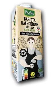 BioBio Barista Haferdrink 1 Liter mit App (-0,20€) & DeutschlandCard (10 Punkte) bei NETTO MD