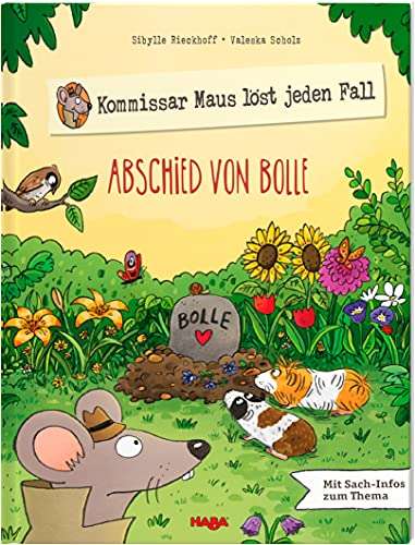 HABA Buch Kommissar Maus löst jeden Fall – Abschied von Bolle, Bilderbuch für Kinder ab 3 Jahren (prime)