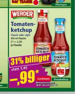 [Norma] Werder Ketchup mit Coupies 0,49€
