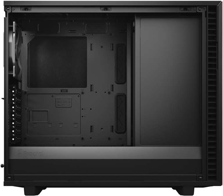 (DAMN! Deals) PC Gehäuse Fractal Define 7 Black, ohne Sichtfenster, ohne Netzteil