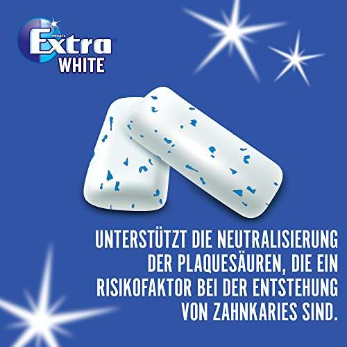 (Prime Spar-Abo) EXTRA Professional White Kaugummi | Frischer Atem | Zuckerfrei | Eine Dose | 1 x 50 Dragees 2,25€ (1,57€ mögl.)