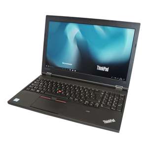 eBay gebraucht Lenovo ThinkPad L570 15" Notebook Laptop - Intel i5 8GB SSD FHD Display DVD-RW Win 10 Pro