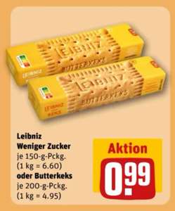 ~Rewe~ Leibniz Butterkeks im Angebot und Marktguru 0,40€ Cashback