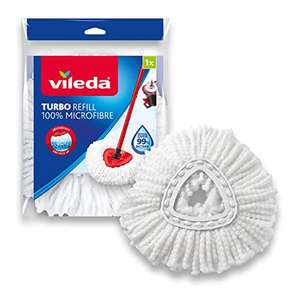 Vileda Turbo Easy Wring & Clean Classic Ersatzmoppkopf, geeignet für alle Vileda Schleudermopp-Bodenwischer für 3€ (Prime)