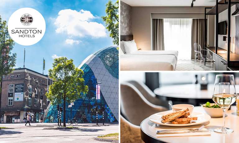Holland: Übernachtung für 2 im Sandton Hotel Eindhoven City Centre, optional inkl. Dinner und/oder Frühstück und Late Check-Out ab 69€