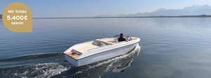 TCHIBO // Elektroboot Führerscheinfrei - Leines 560 "Comfort" mit exklusiver Ausstattung Inklusive Vollpersenning