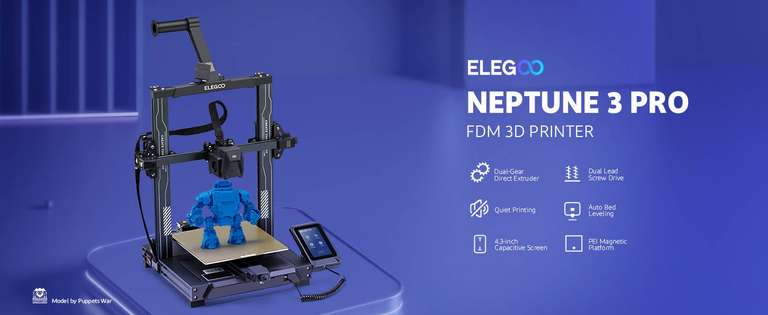 Elegoo Neptune 3 Pro - 3D Drucker