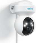 Reolink E1 Outdoor PoE Überwachungskamera (3840x2160@25fps, schwenk-/neigbar, 3x Zoom, 12m Nachtsicht, LAN, microSD, ONVIF, 2-Wege-Audio)